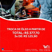 troca de oleo